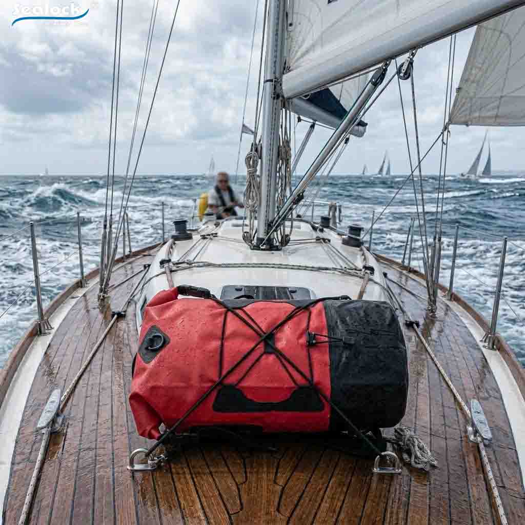 Utendørs vanntett tørr bag for båtliv: Oppbevaringsløsninger for marine miljøer