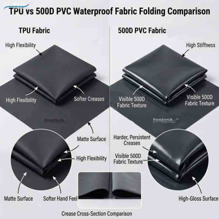 TPU vanntett duffelbag fordeler fremfor tradisjonelle PVC-design