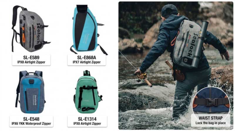 Fishing Sling Bag Produsent: Vanntette seil for utstyr og fluefiske