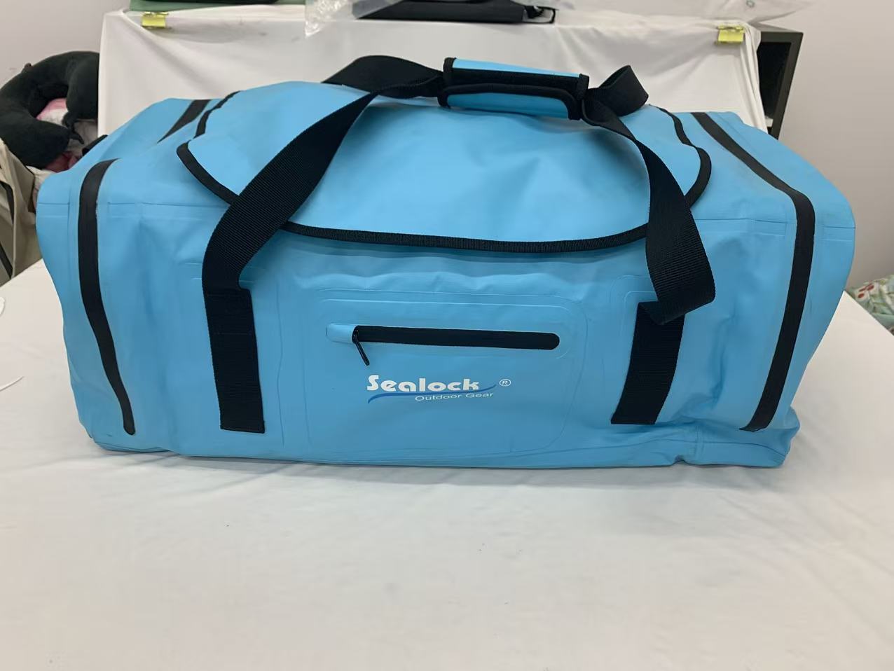 55L vanntett duffelbag med lufttett glidelås (IPX7)