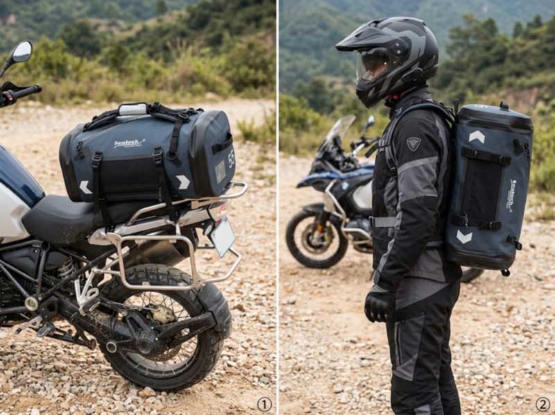 Motorsykkel Duffel Bag: Hvorfor reiseduffels feiler på en sykkel og hva en kjøresikker man trenger