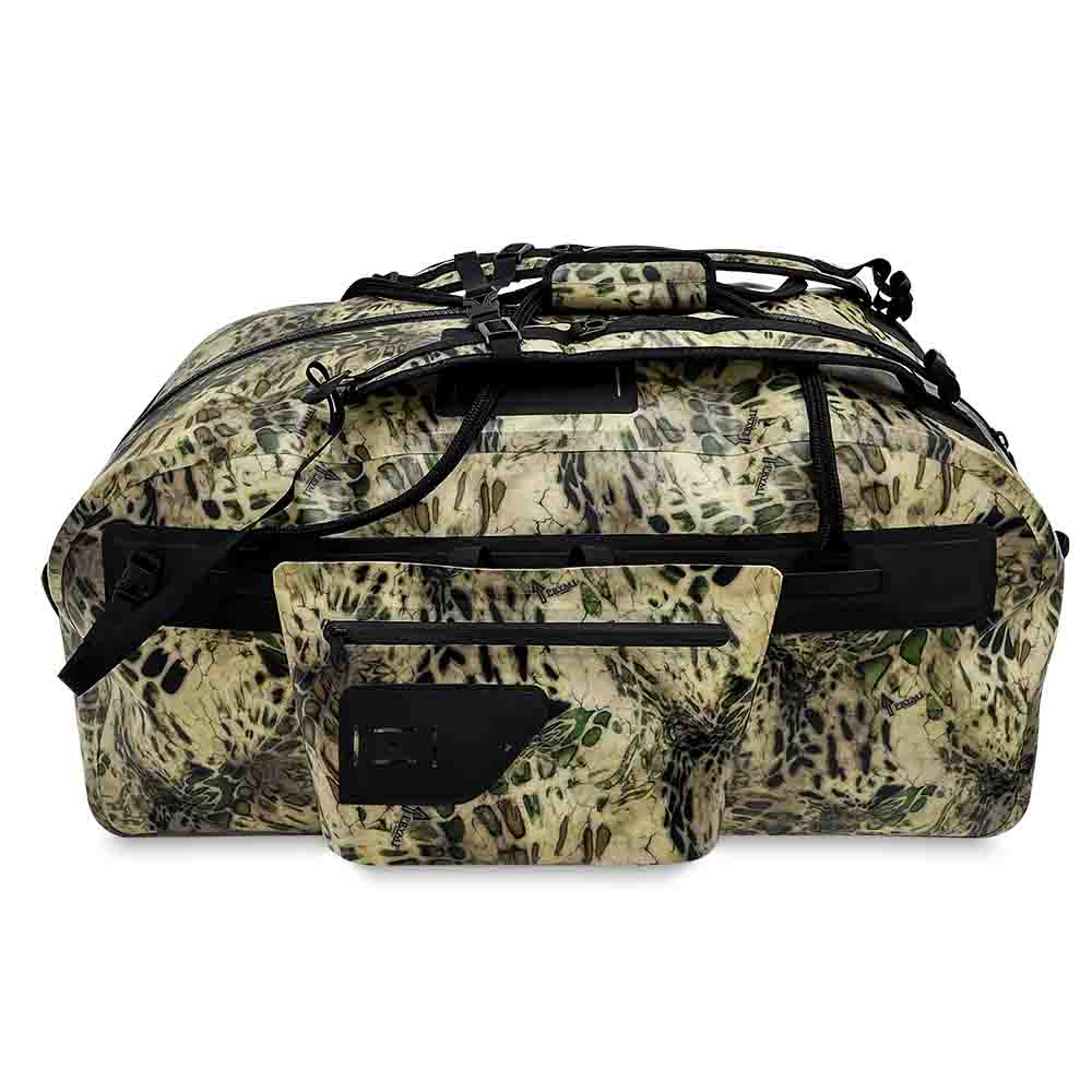 Vanntett Camo Duffel Bag med avtakbar frontveske (IPX6)